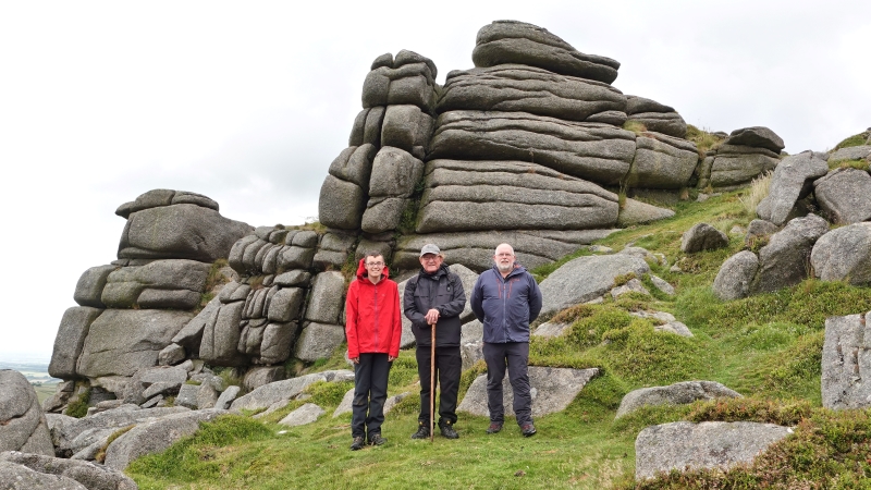 The team at Belstone Tor